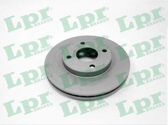 LPR F1621VR Front brake disc ventilated F1621VR