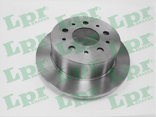 LPR F2014P Rear brake disc, non-ventilated F2014P