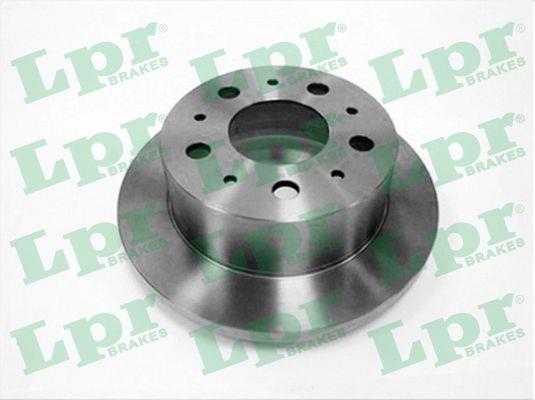 LPR F2015P Rear brake disc, non-ventilated F2015P
