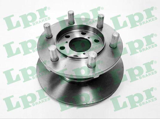 LPR F2039K Unventilated front brake disc F2039K