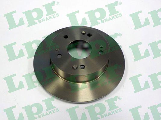 LPR H1001P Rear brake disc, non-ventilated H1001P