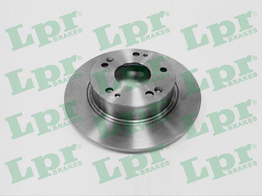 LPR H1019P Rear brake disc, non-ventilated H1019P