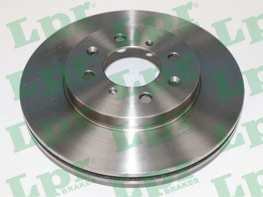 LPR H1027V Front brake disc ventilated H1027V