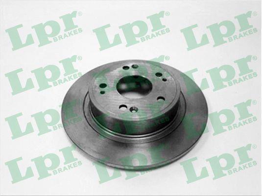 LPR H1033P Rear brake disc, non-ventilated H1033P