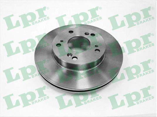 LPR H1038V Front brake disc ventilated H1038V