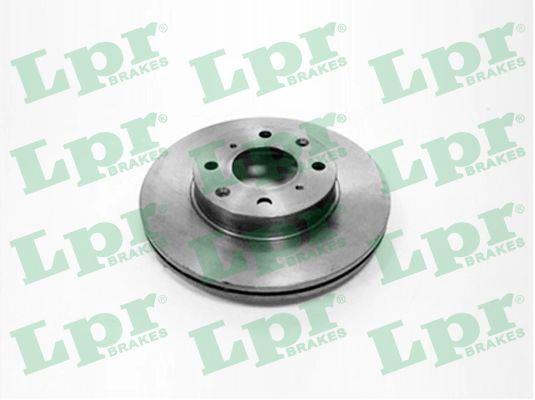LPR H1141V Front brake disc ventilated H1141V