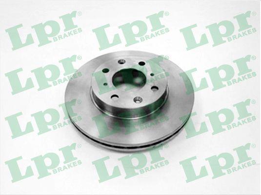 LPR H1211V Front brake disc ventilated H1211V