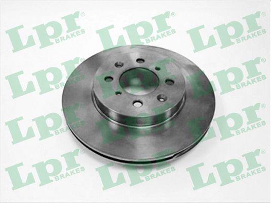 LPR H1271V Front brake disc ventilated H1271V