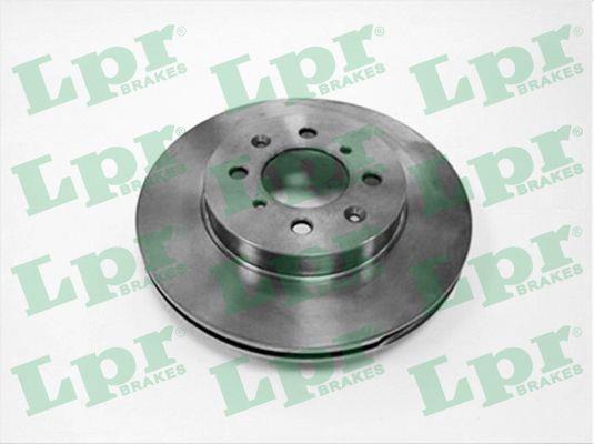 LPR H1271VR Front brake disc ventilated H1271VR