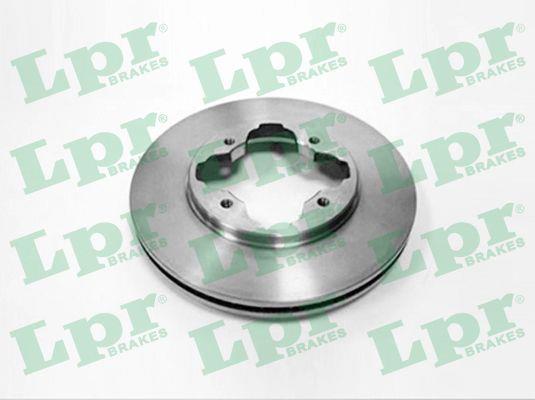 LPR H1371V Front brake disc ventilated H1371V