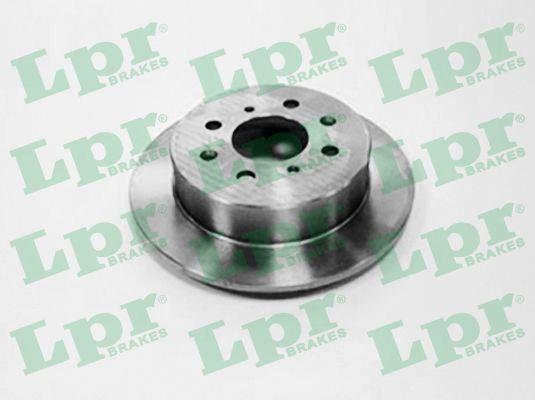 LPR H1471P Rear brake disc, non-ventilated H1471P