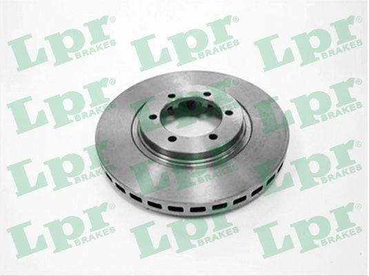 LPR H2000V Front brake disc ventilated H2000V
