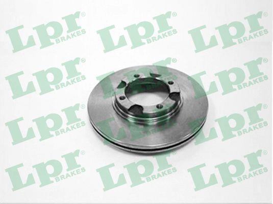 LPR H2011V Front brake disc ventilated H2011V