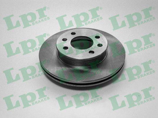 LPR H2012V Front brake disc ventilated H2012V