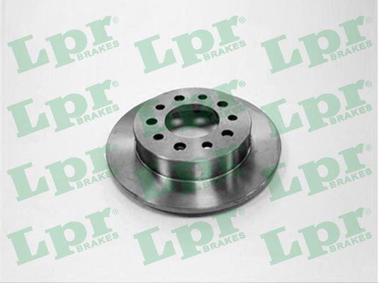 LPR H2017P Rear brake disc, non-ventilated H2017P