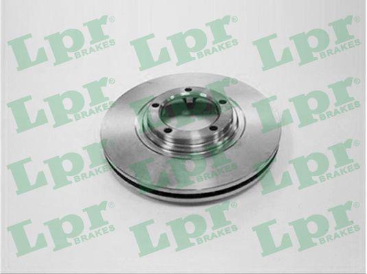 LPR H2021V Front brake disc ventilated H2021V