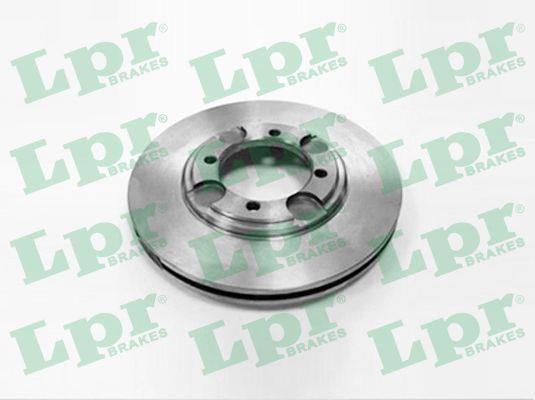LPR H2061V Front brake disc ventilated H2061V