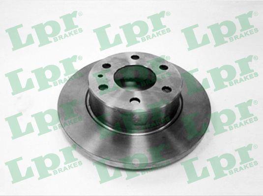 LPR I1018PA Rear brake disc, non-ventilated I1018PA