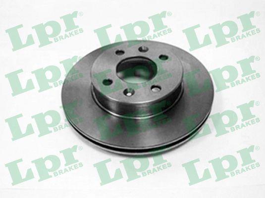 LPR K2001V Front brake disc ventilated K2001V