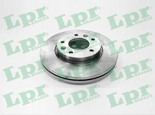 LPR K2002V Front brake disc ventilated K2002V
