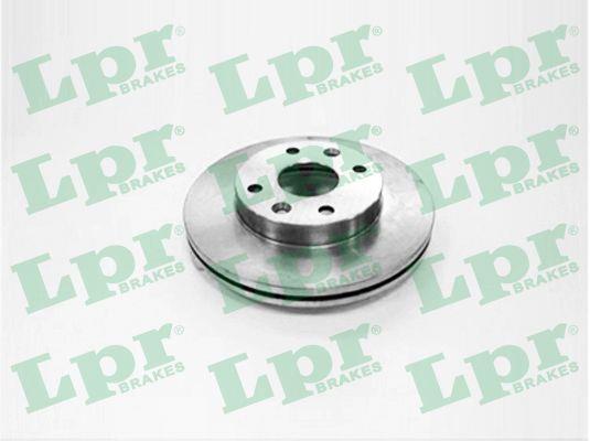 LPR K2011V Front brake disc ventilated K2011V