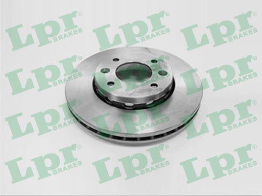 LPR K2012V Front brake disc ventilated K2012V