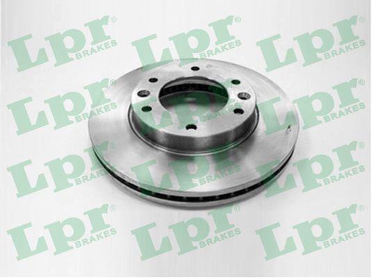 LPR K2015V Front brake disc ventilated K2015V