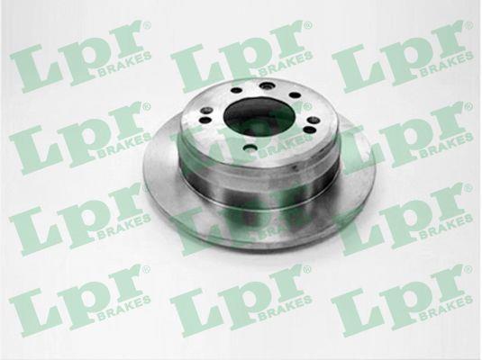 LPR K2017P Rear brake disc, non-ventilated K2017P