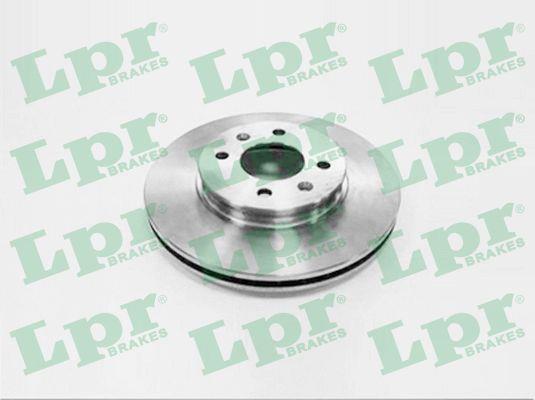 LPR K2026V Front brake disc ventilated K2026V