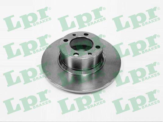 LPR L1021P Unventilated front brake disc L1021P
