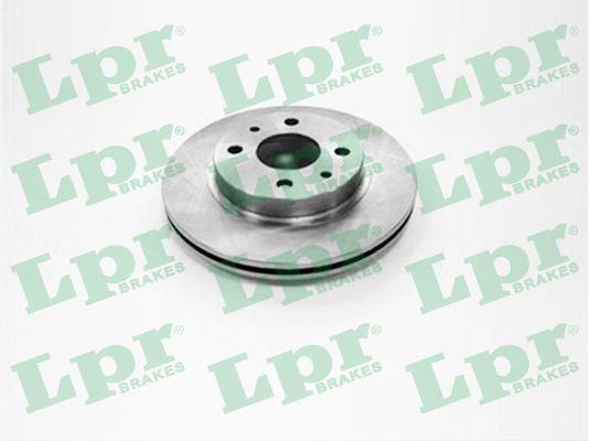 LPR L1053V Front brake disc ventilated L1053V