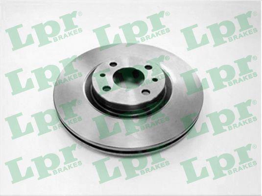 LPR L2081V Front brake disc ventilated L2081V