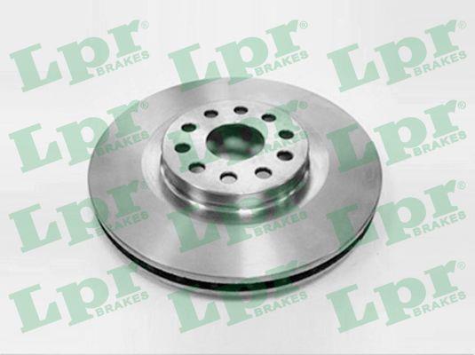 LPR L2102V Front brake disc ventilated L2102V