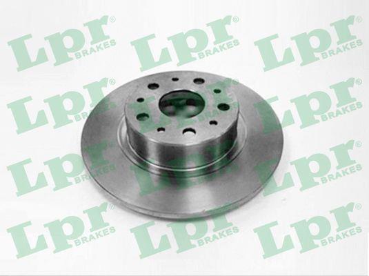 LPR L2111P Rear brake disc, non-ventilated L2111P