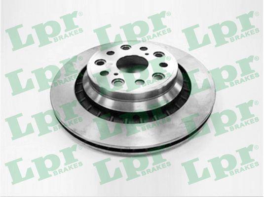 LPR L3004V Rear ventilated brake disc L3004V
