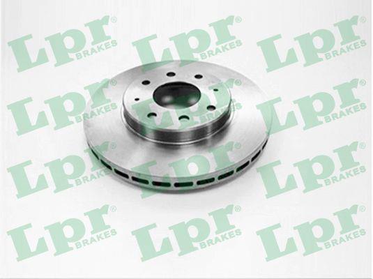 LPR M1010V Front brake disc ventilated M1010V