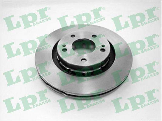 LPR M1012V Front brake disc ventilated M1012V