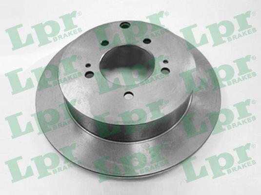 LPR M1018P Rear brake disc, non-ventilated M1018P