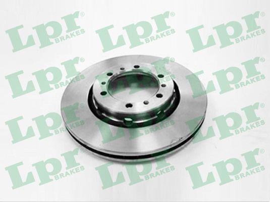 LPR M1025V Front brake disc ventilated M1025V
