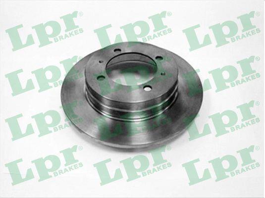 LPR M1151P Rear brake disc, non-ventilated M1151P