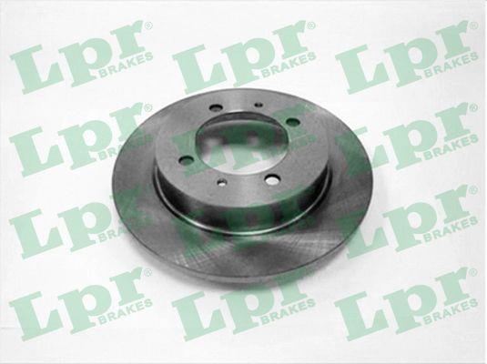 LPR M1610PR Rear brake disc, non-ventilated M1610PR