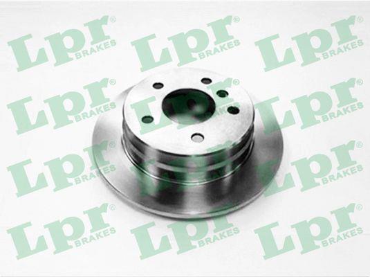 LPR M2001P Rear brake disc, non-ventilated M2001P