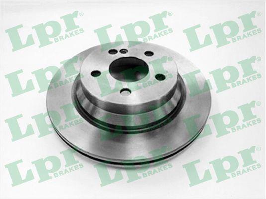 LPR M2002V Rear ventilated brake disc M2002V