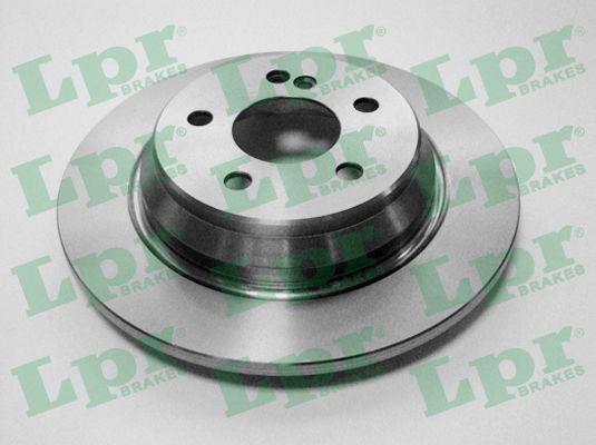 LPR M2012P Rear brake disc, non-ventilated M2012P