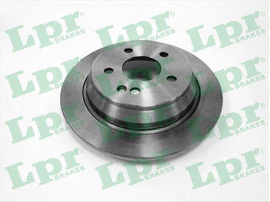 LPR M2013P Rear brake disc, non-ventilated M2013P