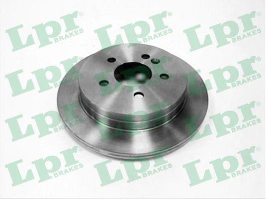 LPR M2014P Rear brake disc, non-ventilated M2014P