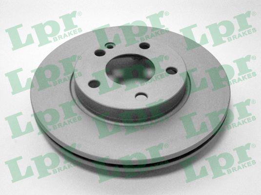 LPR M2016VR Front brake disc ventilated M2016VR