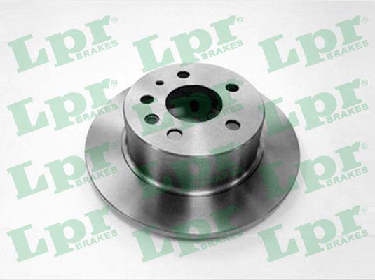 LPR M2031P Rear brake disc, non-ventilated M2031P
