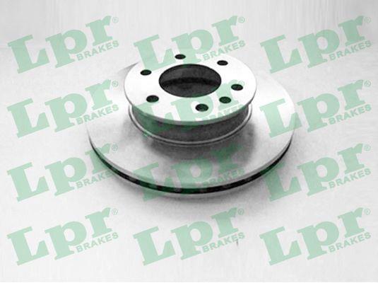 LPR M2042V Front brake disc ventilated M2042V