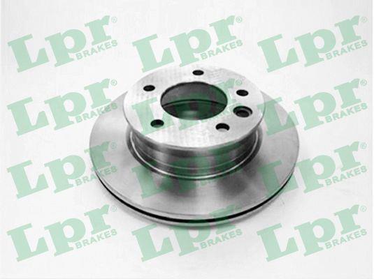 LPR M2067V Front brake disc ventilated M2067V